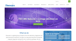 Desktop Screenshot of diaceutics.com